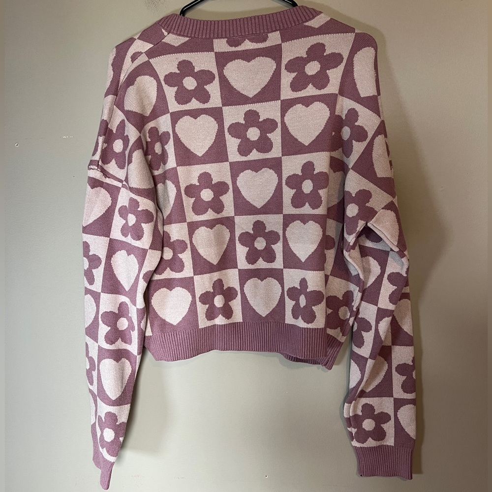 Debut Cropped Sweater Size M - Picture 2 of 4